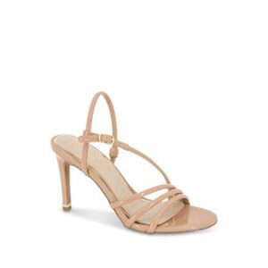 KENNETH COLE NEW YORK Womens Beige Baxley Toe Stiletto Slingback Sandal 10 M
